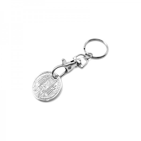Keychain with spinning mark