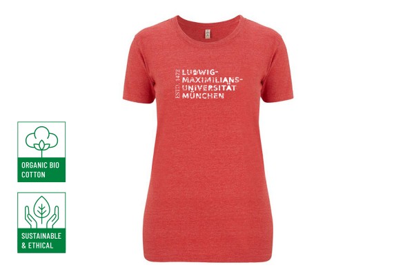 Nachhaltiges T-Shirt Lady Rot