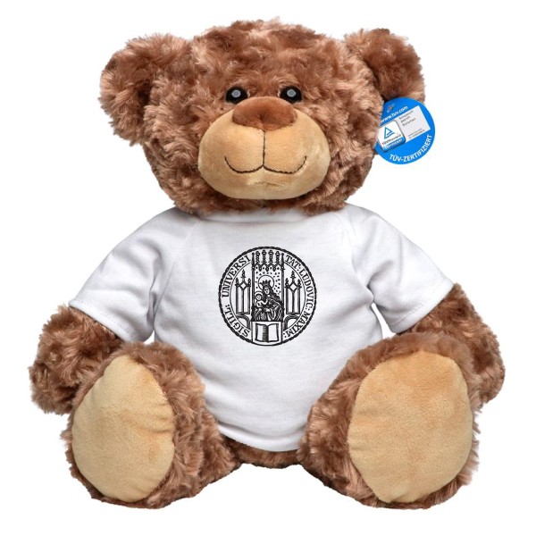 „Max, der LMU-Bär“ – kuscheliger Teddybär