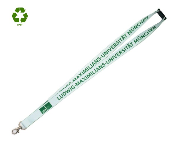 Lanyard with safety lock