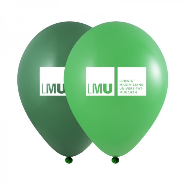 "Spaß mit der LMU" - 10 biologisch abbaubare Luftballons