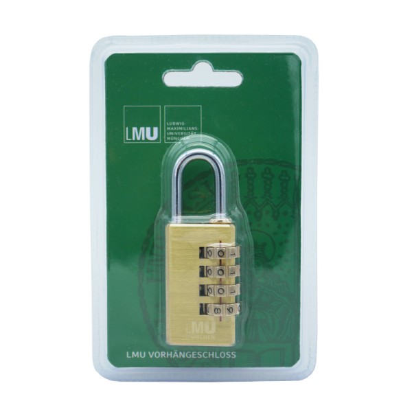 "Safe in locker" - padlock