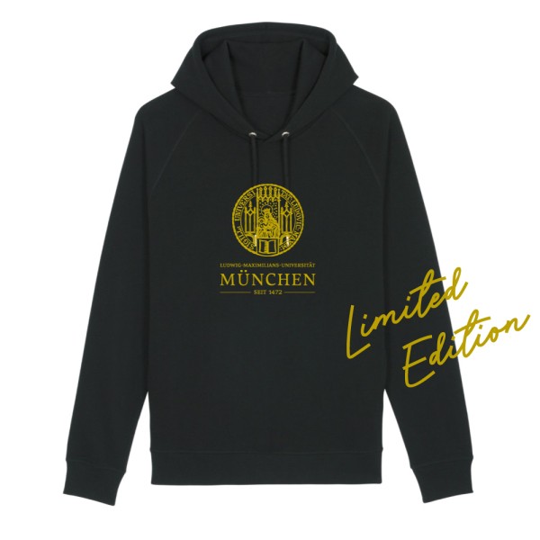 " TheGold Standard" - black hoodie with gold print